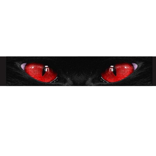 Car window banner - car, front