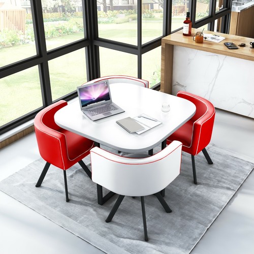 Wood dining table and - dining, 4