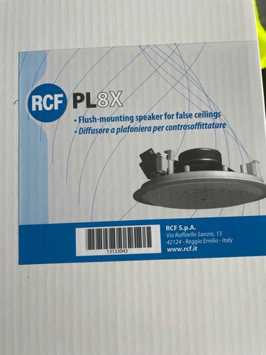 Rcf pl8x coaxial ceiling - 8",