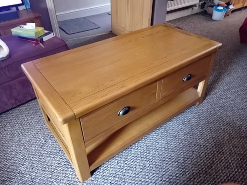 Drawer oak coffee - oak,