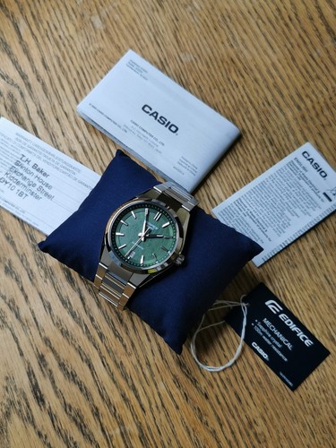 Casio edifice green dial - casio,