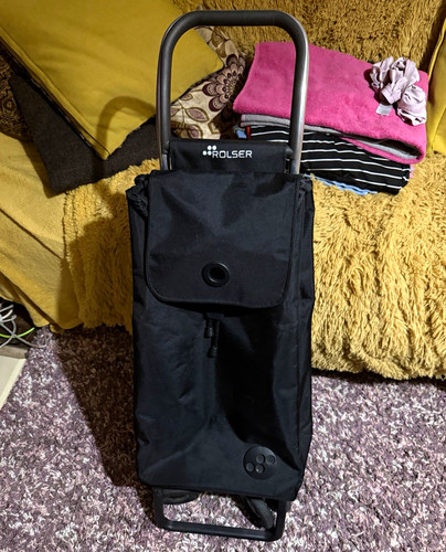 Rolser foldable black shopping - rolser,