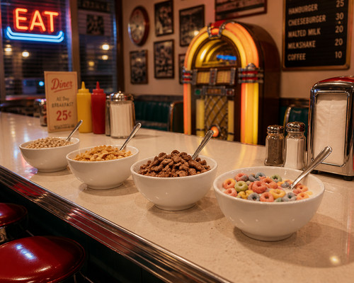 Classic white cereal bowls - classic,
