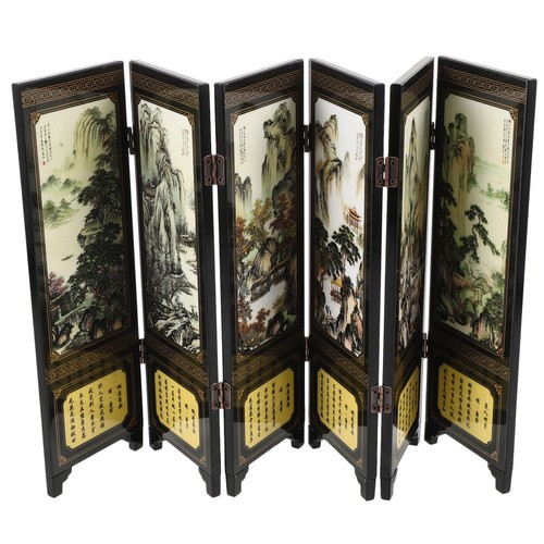 Small desktop folding screen - desktop,