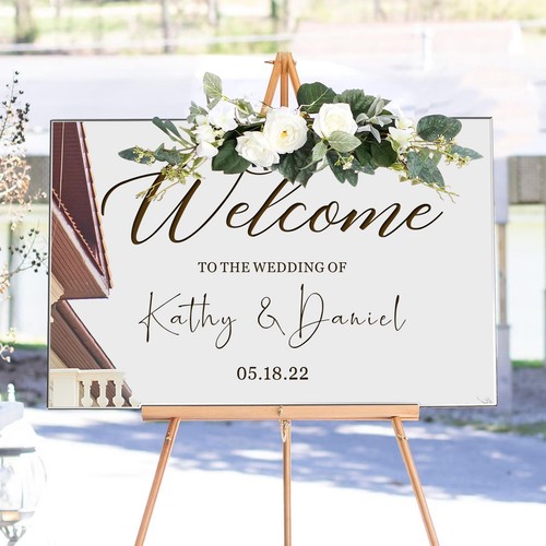 Personalised wedding welcome - personalised,