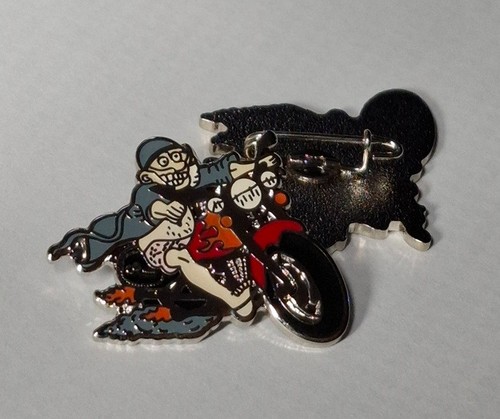 Old man racer motorbike fun - old,