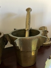 Bronze apothecary mortar - bronze,