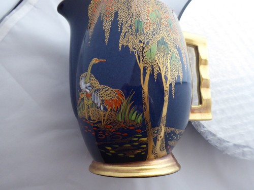Carlton ware heron and - heron,