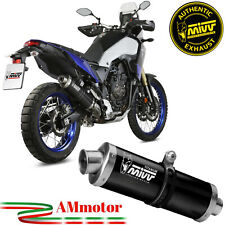 Mivv Yamaha Tenere 700 2025 Terminale Di Scarico Moto Marmitta Oval Titanio Nero