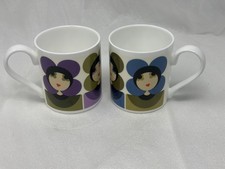 Orla Kiely Pair of Face/Flower