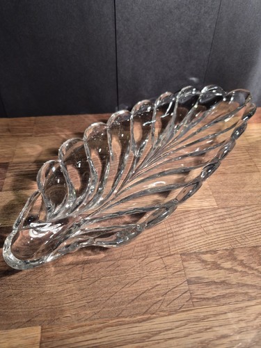 Bagley clear glass leaf - clear,