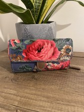 Cath Kidston Rose Floral Large Women's Oilcloth Purse - Cash, Cards & Coins