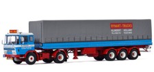 WSI 1:50 FOR DAF 2600 4X2 CURTAINSIDE TRAILER CLASSIC - 3 AXLE RYNART-TRUCKS