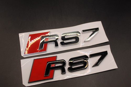 Gloss black chrome silver rs7 - silver,