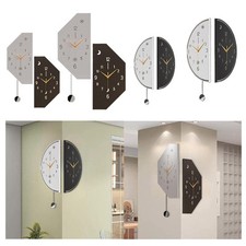 Double Sided Corner Wall Clock