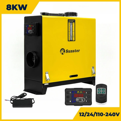 Sunster diesel heater - heater, 12v