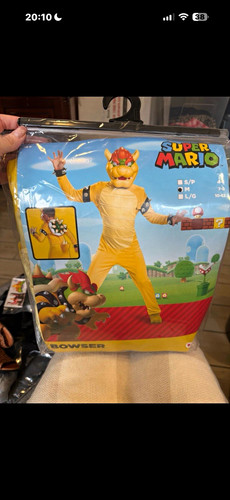 Super mario bowser boys fancy - super,