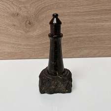 A vintage Cornish Serpentine Lighthouse In Excellent Condition