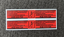 CBX 1978-1980 SHOCK ADJUSTMENT DECALS CBX1000-SPECIAL OFFER-