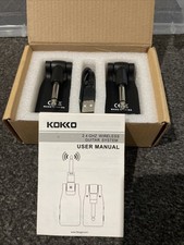 Wireless Guitar System, Kokko FW1D,  2.4G Rechargeable.