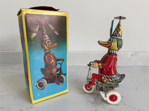 Vintage cycling duck pato - vintage, (pato