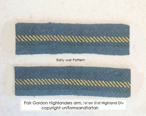 Two ww2 british - , gordon