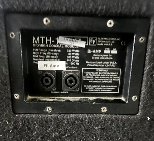 Electro voice mth - electro-voice, mth-1