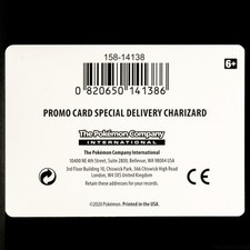 Special Delivery Charizard Insert Promo Card SWSH075 Rare Pokemon