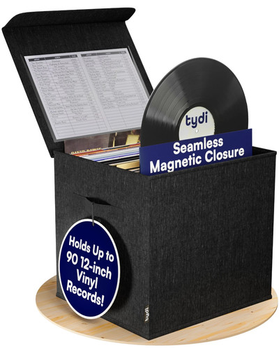 Vinyl record storage - vinyl, box