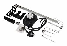 BBQ BARBECUE ROTISSERIE SPIT UNIVERSAL KIT GAS OR CHARCOAL BATTERY OR ELECTRIC