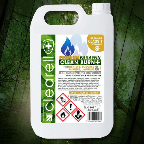 Clearell clean burn premium - 5l,