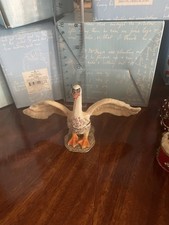 Enamel Bejewled Pink Swan