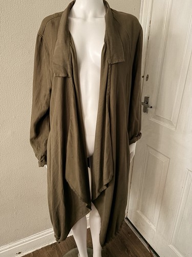 Oska women cardigan khaki - cardigan,