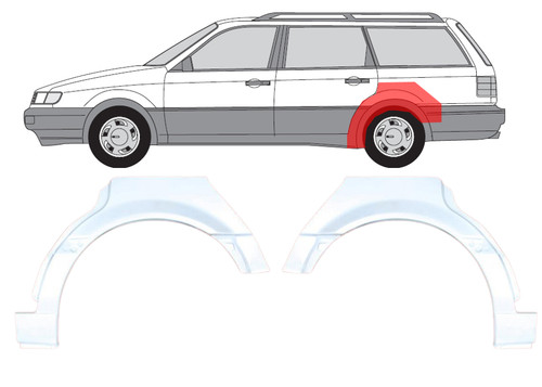 Passat 1993 1996 - passat, 4/5