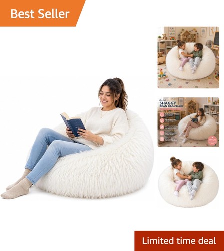 Spacious round faux fur bean - spacious,