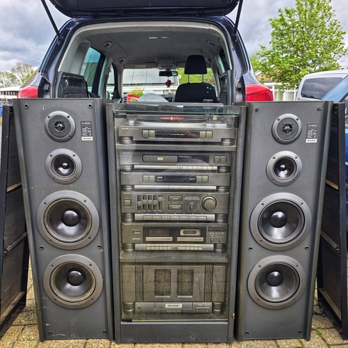 Very rare sharp hifi stack - very,