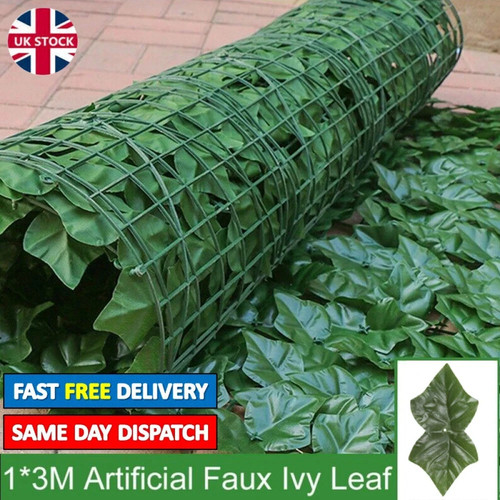 Artificial garden fence - 3m,