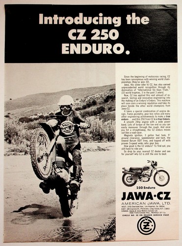 250 enduro vintage - cz,