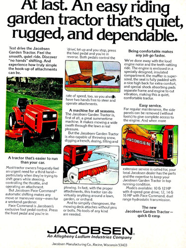 1971 jacobsen vintage - 1971,