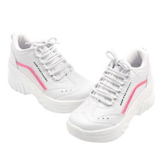 Women High Heel Sneakers Cheerleaders Shoes Wedge Platforms Cheer Leader