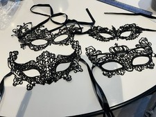 4 x Gothic Sexy Lace Face Eye