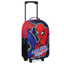 Marvel Kids Spiderman Trolley Bag Suitcase Luggage Travel Bag Lightweight