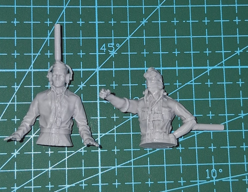Post resin model 35 scale - resin, 1/35