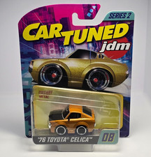 CAR TUNED - MGA - JDM SERIES 2 '76 TOYOTA CELICA GT -  GOLD # 08  - NEW