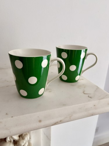Cath kidston mugs green - cath,