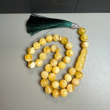 Handmade Honey White Amber