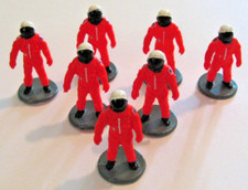 7 Modern Astronaut Micro Figures in Space Shuttle Astronaut Suits, 1 1/2" inches