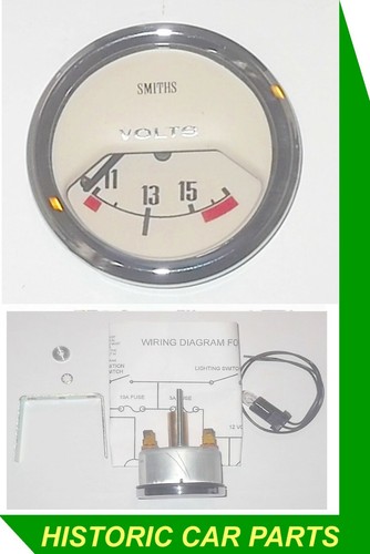 Smiths voltmeter battery - smiths, voltmeter/battery