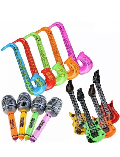 Inflatable guitar saxophone - guitar,