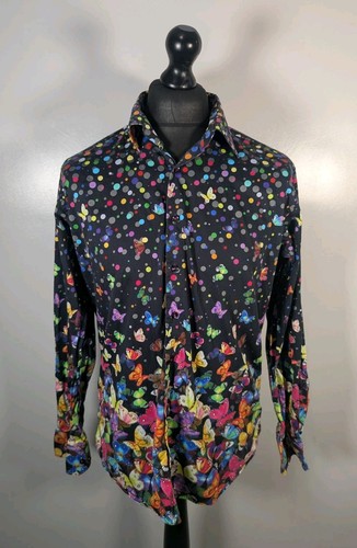 Claudio lugli butterfly shirt - lugli,